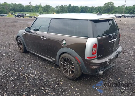 2009 Mini Cooper S Clubman z USA, uszkodzony, nr VIN WMWMM33569TP89990
